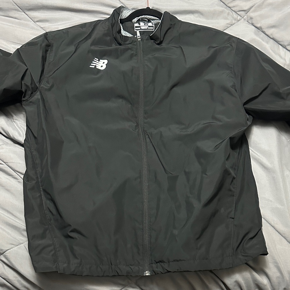 New Balance Men's Black Windbreaker
